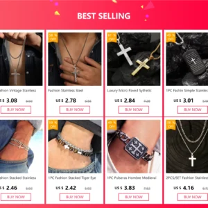 1PC Male Stainless Steel Necklace Man Rugby Baseball Necklaces for Men Basketball Soccer Cross Necklace Men Accessories Jewelry